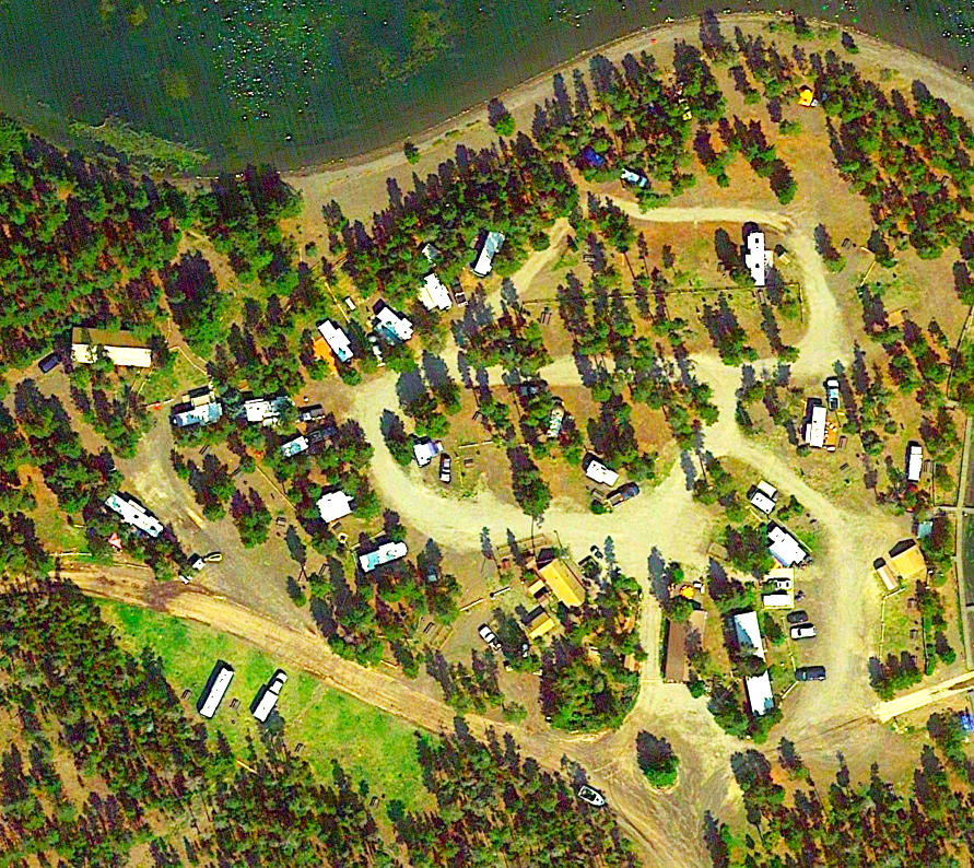 Madison Arm Resort RV Park Aerial