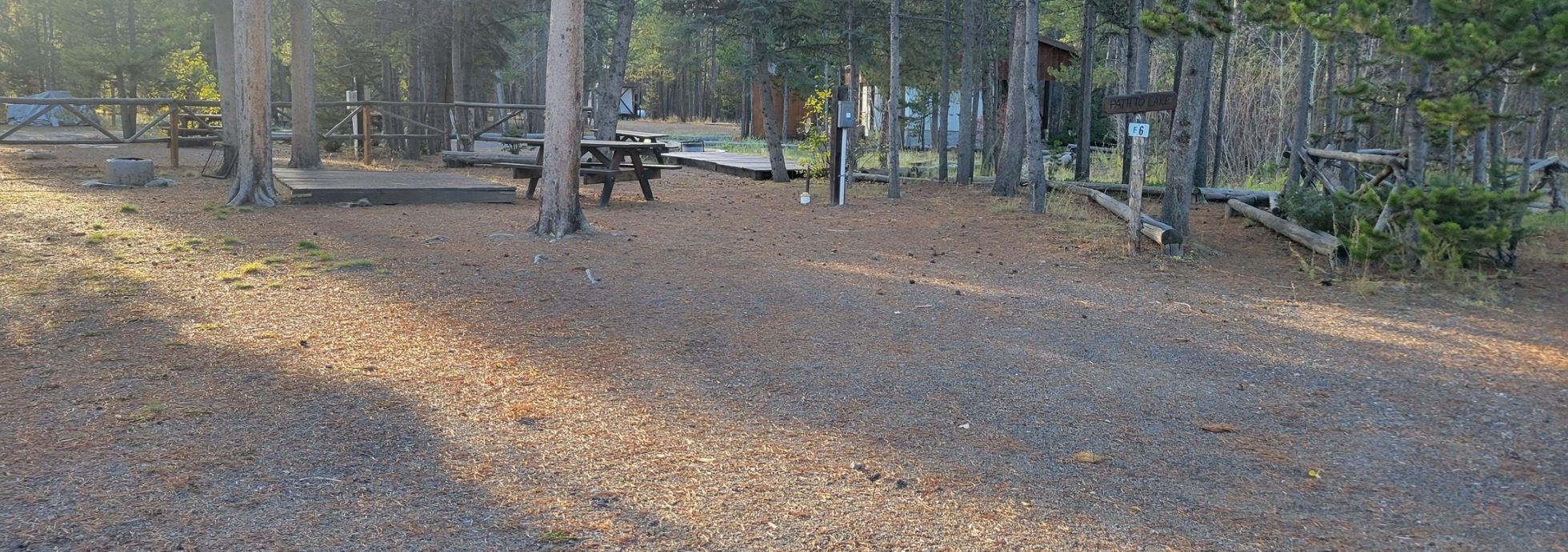 F6 RV Site West Yellowstone Montana