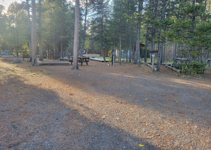 F6 RV Site West Yellowstone Montana
