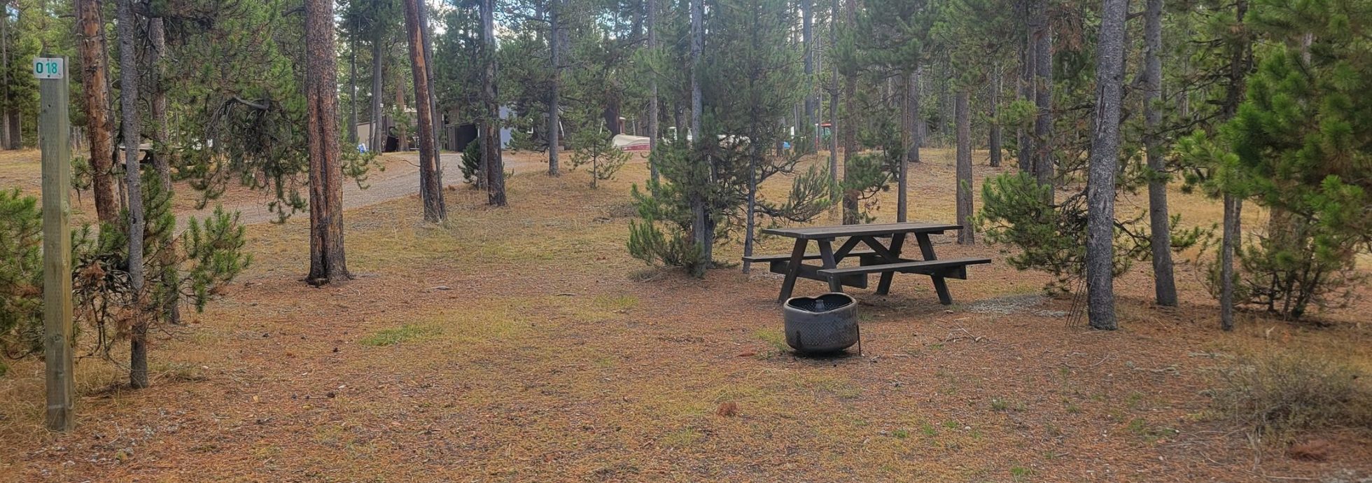 O18 Overflow Dry Camping Hebgen Lake Montana