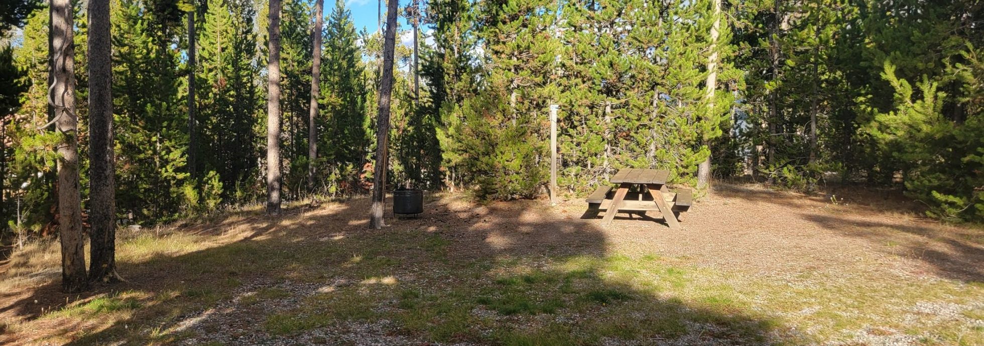 O9 Overflow Dry Camping Yellowstone Campsite Montana