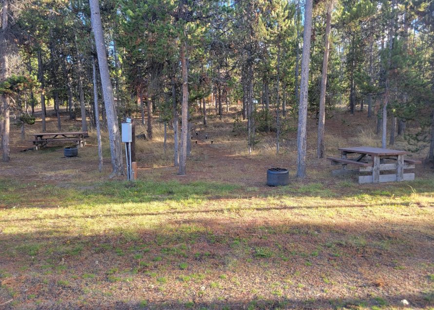 WP11 RV Site Yellowstone