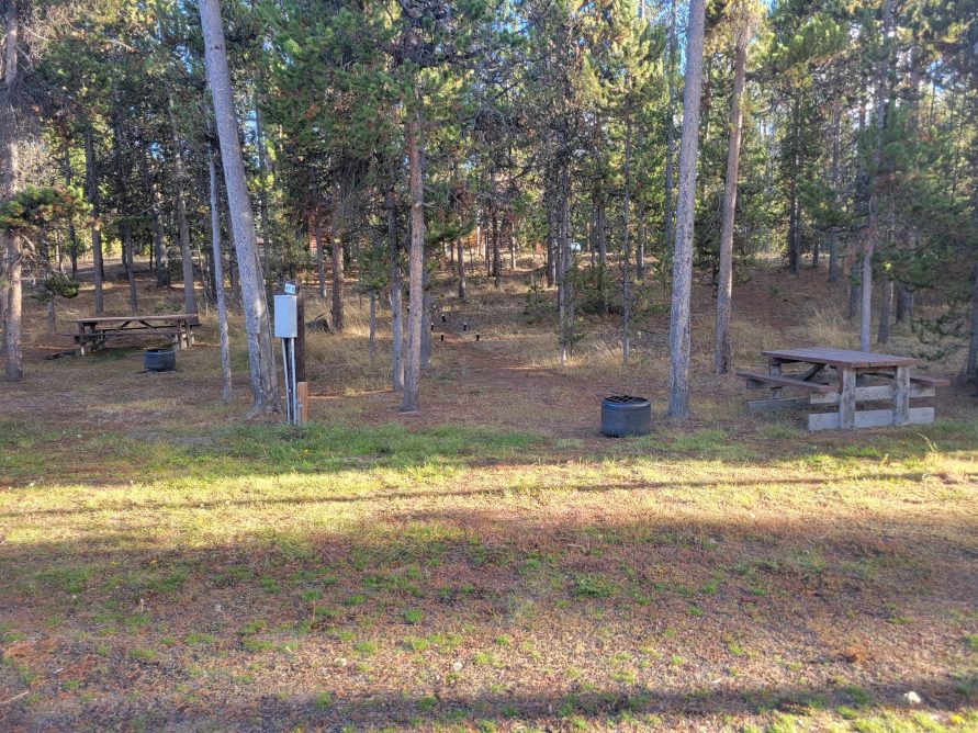 WP11 RV Site Yellowstone